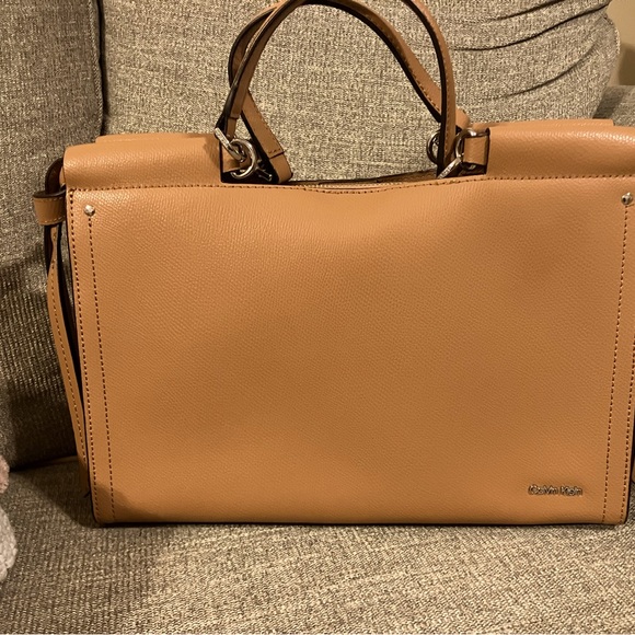 Authentic Calvin Klein Knotted Satchel ๐ - Picture 7 of 8